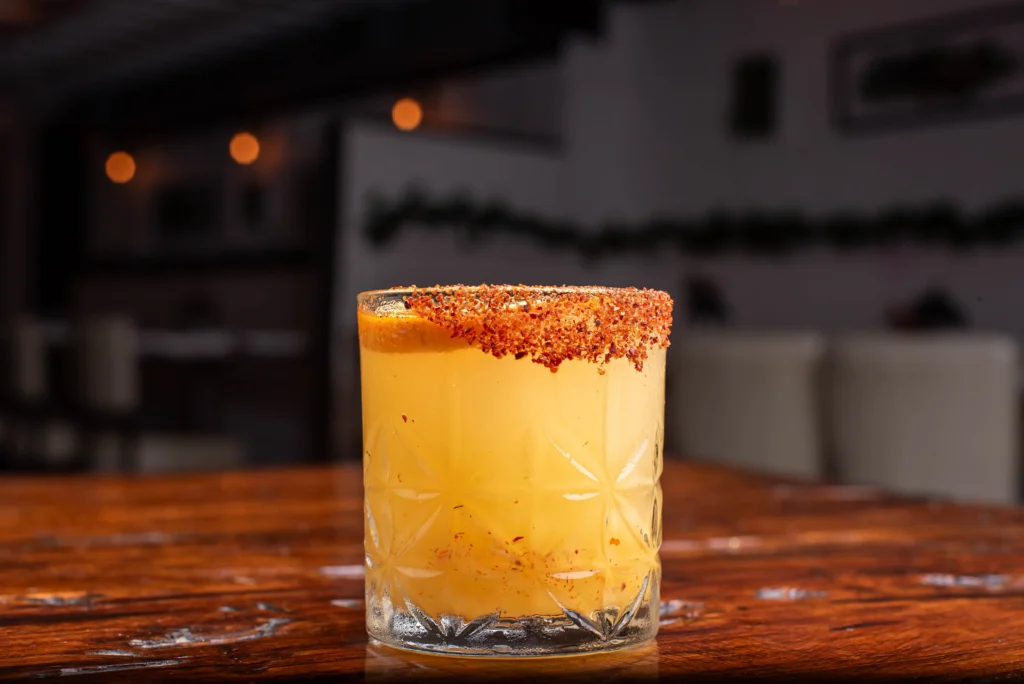 Fresh cocktails served at a bar for a Dallas group celebration